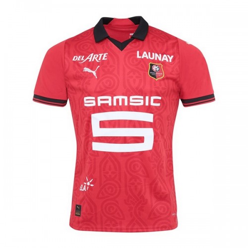 Günstige Fußballtrikots Stade Rennais 2023-24 Heimtrikot Kurzarm Günstige Fußballtrikots Stade Rennais 2023-24 Heimtrikot Kurzarm